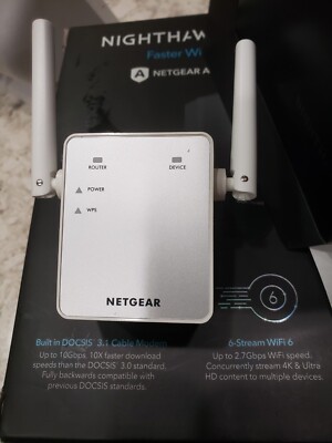 NETGEAR Nighthawk AX2700 Router - Black