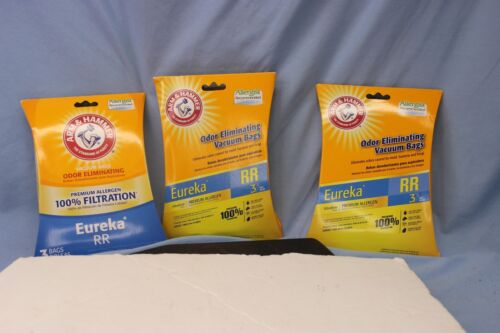 3 Packs of Arm & Hammer Eureka RR Odor Eliminating Vacuum Bags 4800 Series - Afbeelding 1 van 4