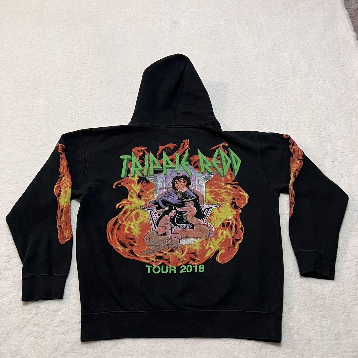 Trippie Redd Hoodie Adult Sz M 2018 A Love Letter to You Life's a