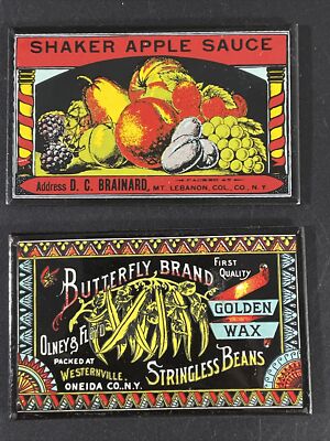 Ande Rooney Shaker Apple Sauce & Butterfly Brand Stingless Beans Fridge Magnet
