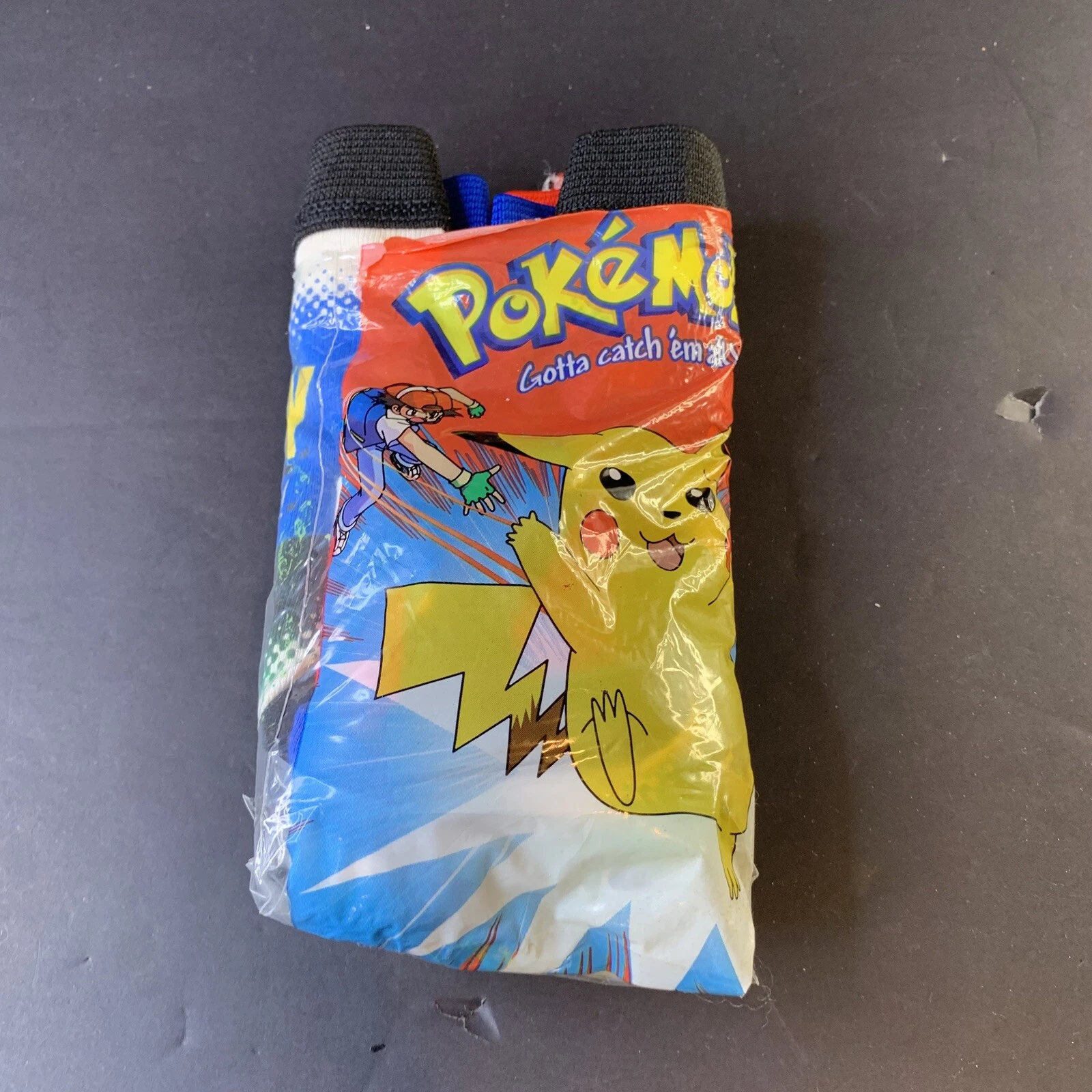 サイズ 6 男の子用 フルーツオブザルーム ファンパル ポケモン ブリーフ 下着 VTG 1999 レア - 画像1/11