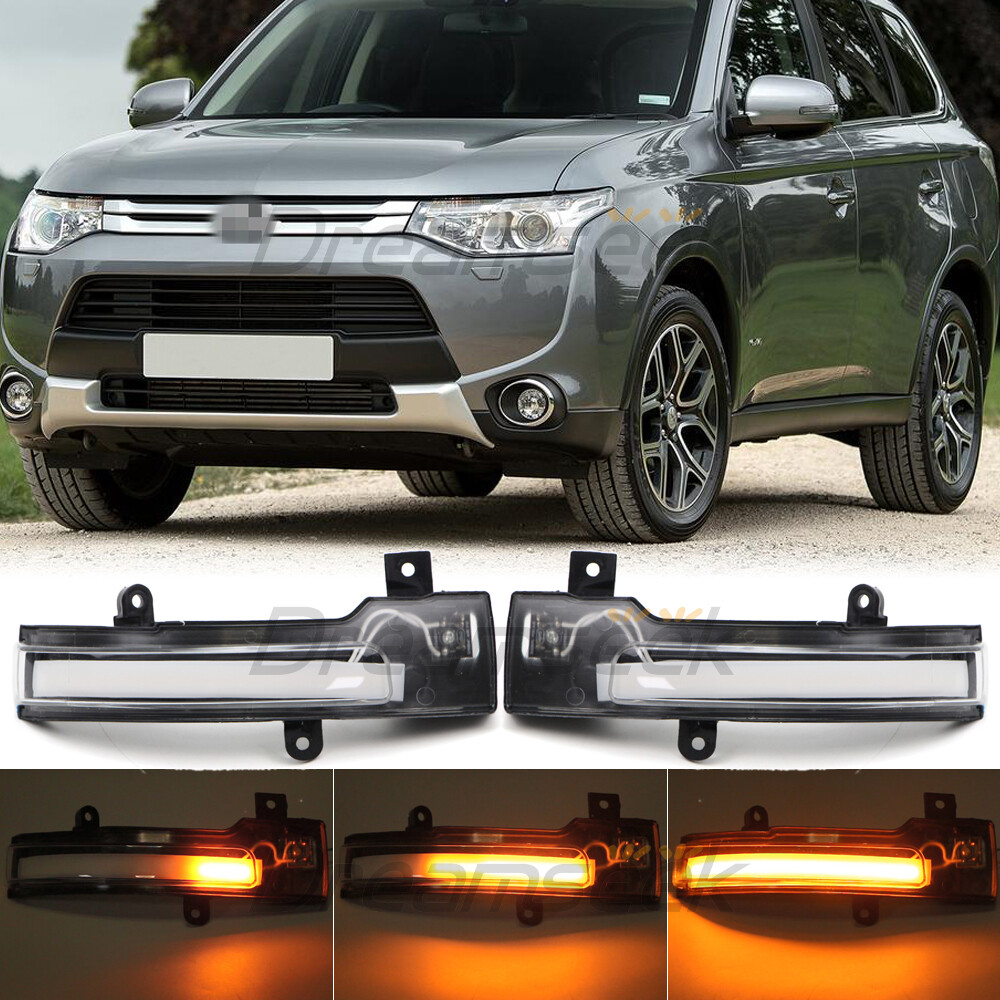 LED Side Mirror Blinker Light for Mitsubishi Lancer 17-23