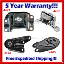 M764 Fits 2010 Mazda 3 2.0L AUTO Engine Motor & Transmission Mount Set 4pc