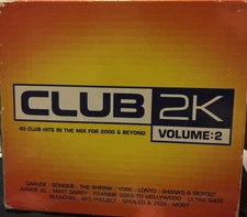 Club 2K, Vol. 2 by Various Artists (Music CD, 2000) 2 Discs- EDM CLUB DANCE