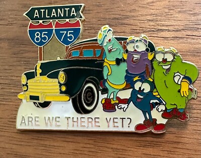 Atlanta 1996 Izzy's Family Are We There Yet? I-85 I-75 Olympic Pin