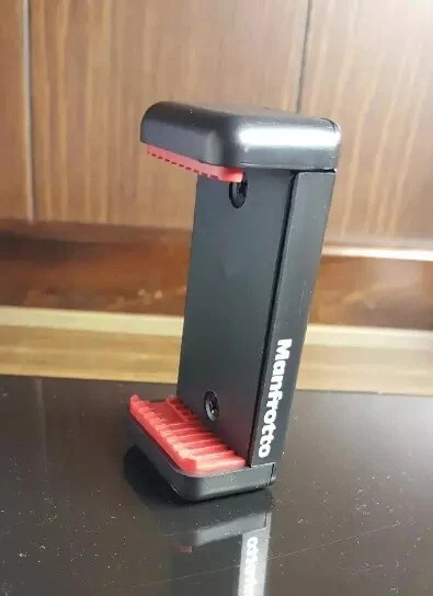 Abrazadera universal para teléfono inteligente Manfrotto, versión básica MCLAMP solo negra NUEVO Foto 2 de 4
