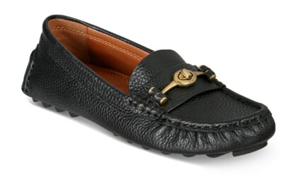 Coach crosby driver turnlock flats Clearance