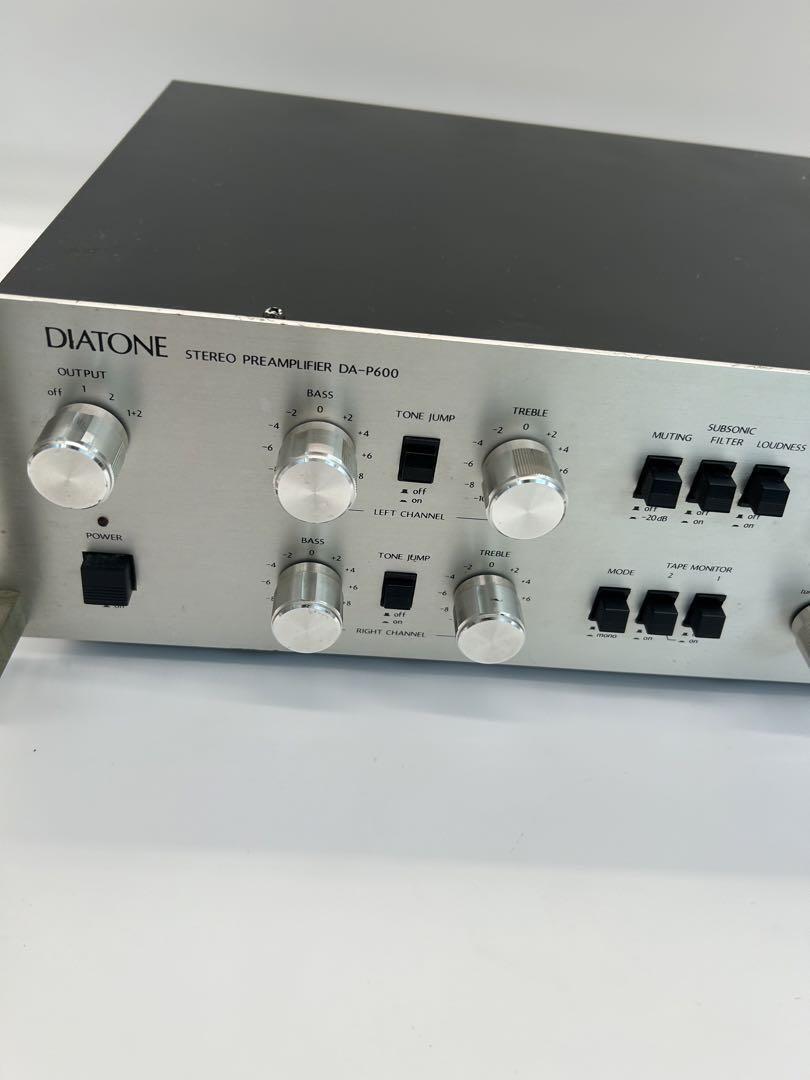 DIATONE DA-P600 プリアンプ コントロールアンプ 美品動作品！