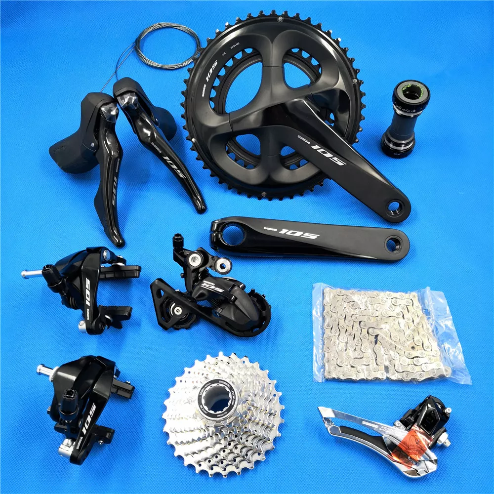 Shimano 105 R7000 22S Road bike Groupset with Brake 170MM 172.5 175MM OE