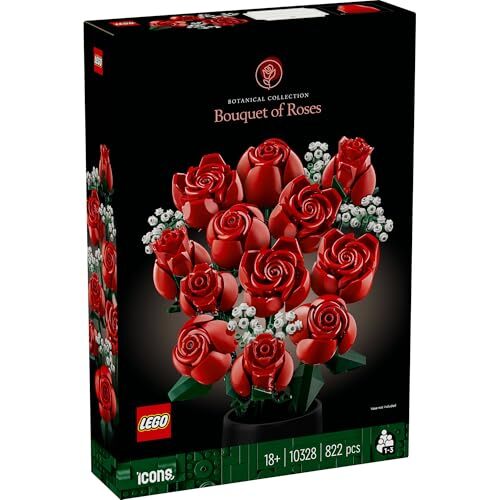 ★N〜W★ LEGO 10328 Icons Rose Bouquet Artificial Flower Interior Toy | eBay