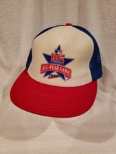 SWEET 1985 Minnesota Twins All-Star Game 3-Color Adult One Size Trucker Hat, NEW