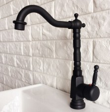 Oil Rubbed Bronze Kitchen Wet Bar Bathroom Vessel Sink Faucet Mixer Tap enf350