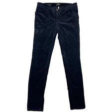 Ann Taylor LOFT Navy Blue Modern Skinny Modern Very Fine Wale Corduroy Size 28/6
