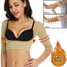 Fat Burner Arm  Back Slimming Shaper Post-Surgery Compression Tops Weight Loss