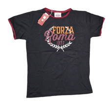 AS ROMA Maglietta T-Shirt Nuova Con Etichetta REGALO NATALE Taglia XL