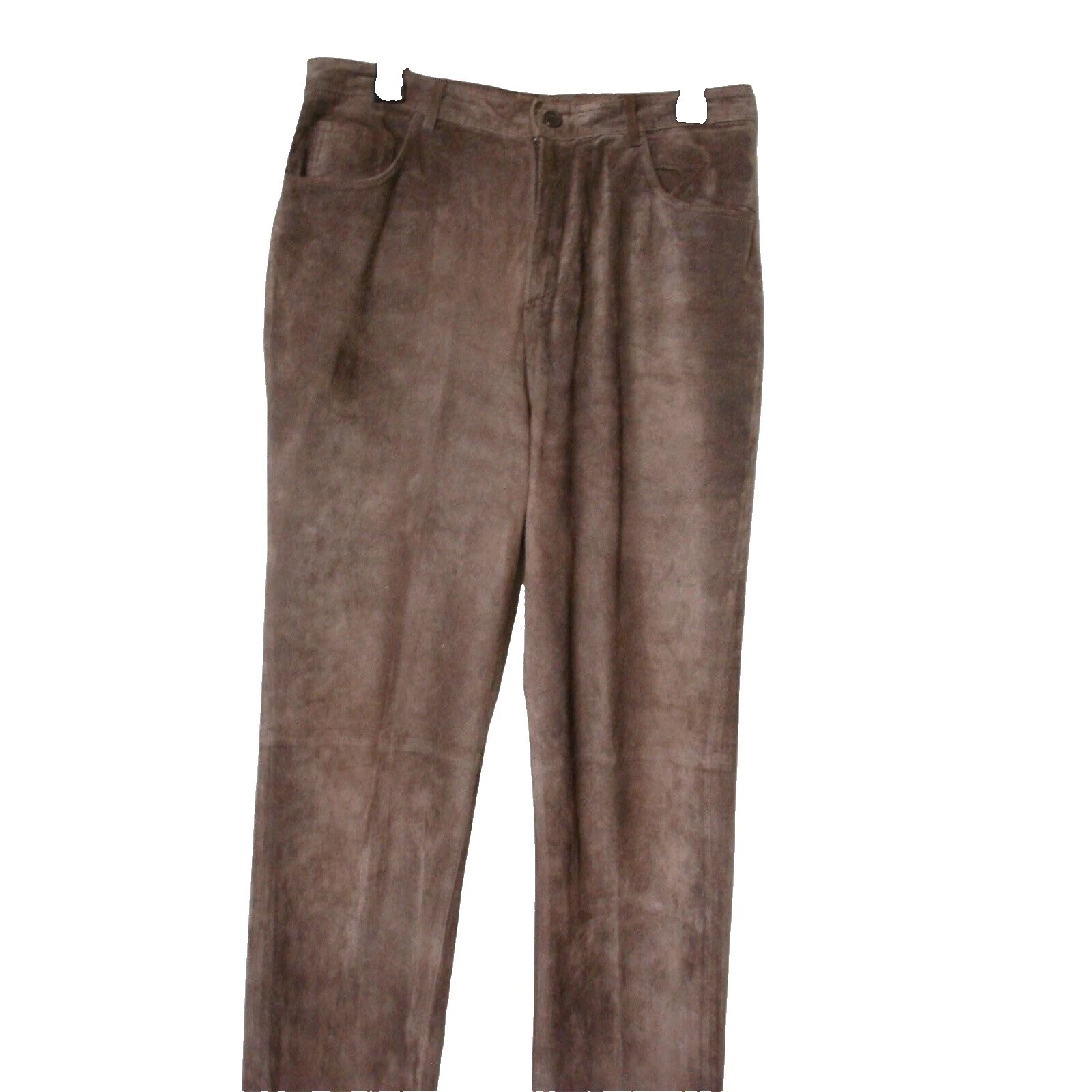 Pantalones de Tamaño Regular Brandon Thomas Marrón para Mujeres