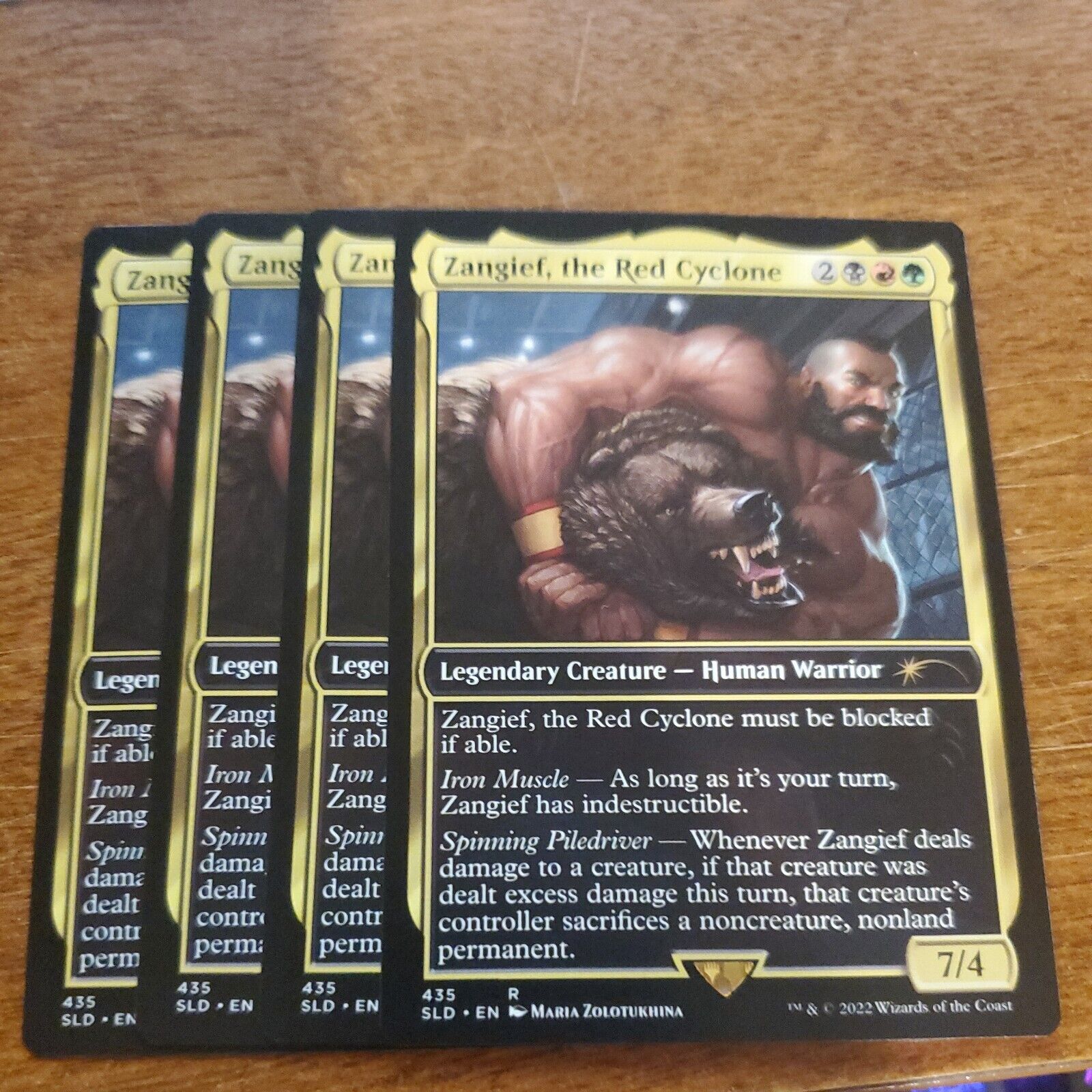 Zangief, the Red Cyclone (Secret Lair) (Full Art), Promo: General