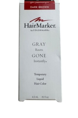 HairMarker Gray Roots Gone Temporary Liquid Hai Color Choose Color-2