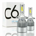 COB H4 LED Headlight Kit Light Bulbs High Low Beam 6000K HB2 9003 2600W 390000LM