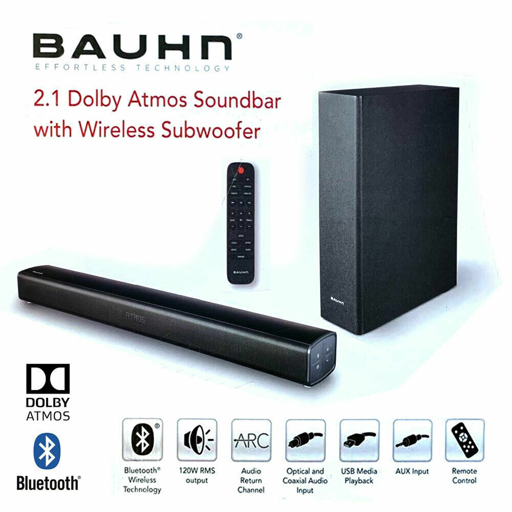 Cheap Bauhn 2.1 Dolby Atmos Soundbar 