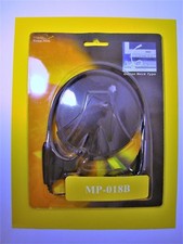 MP-018B BLACK Multimedia Microphone Internet Phone Talk Goose Neck Type