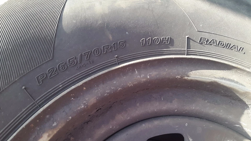 Hyundai Galloper II Mitsubishi Galloper Nissan Terrano Stahlfelge 7 J - Bild 3 von 4