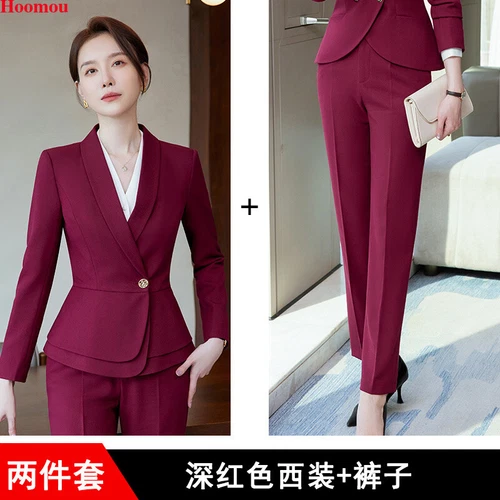 Women One Button Slim Casual Korean Business Workwear Coats Jacket Suits Blazer - Bild 23 von 33