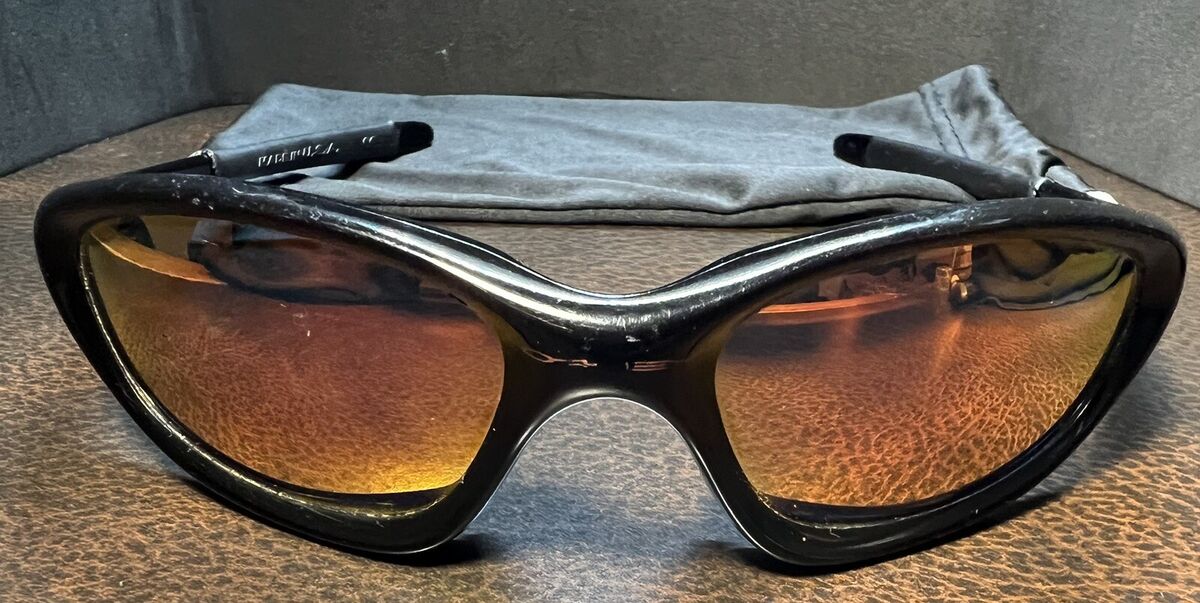 Oakley Twenty XX Jet Black 04-580 Ruby Iridium Lens Oakley Twenty XX Jet Black 04-580 Ruby Iridium Lens