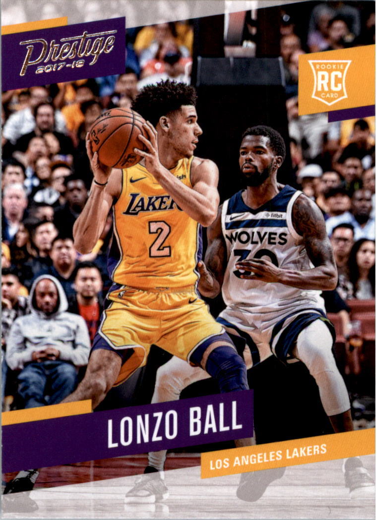 2017-18 Prestige #152 Lonzo Ball RC Rookie Card - NM-MT