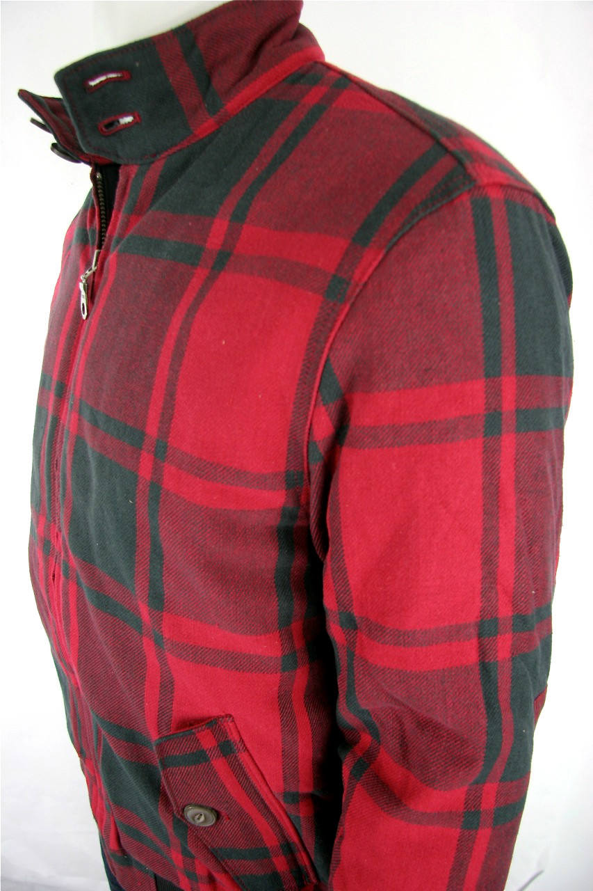 Levi's Red Plaid Quilted Jacket  Standard Fit Levi Strauss & Co Levis