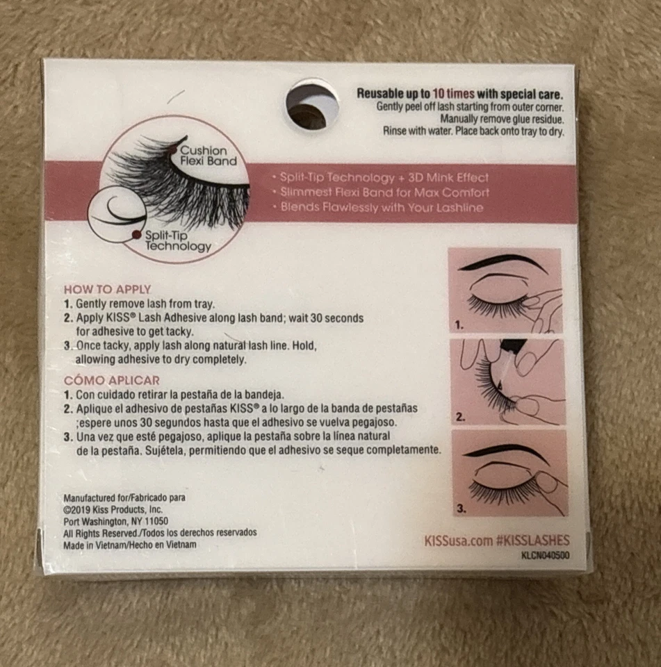 Lote de 26 pares de pestañas KISS Foto 2 de 4