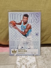 2023-24 Basketball Panini Court Kings Works in Progress Brandon Miller #3