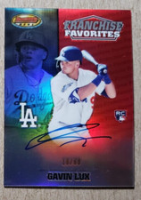 2020 Bowman's Best Franchise Favorites Gavin Lux Auto RC /60 Dodgers Autograph