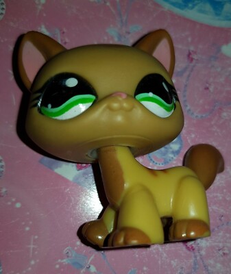 LPS LITTLEST PET SHOP BROWN DESTINY CAT #1174 from Playful Paws