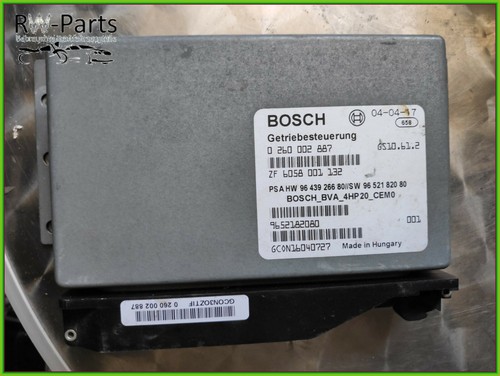 Peugeot 607 Steuergerät Getriebesteuergerät ECU 0260002887⭐⭐⭐⭐✅