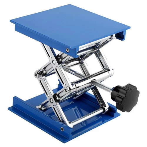 Aluminum Alloy Router Lift Table Woodworking Engraving Lifting Stand 100*100mm - Picture 2 of 24