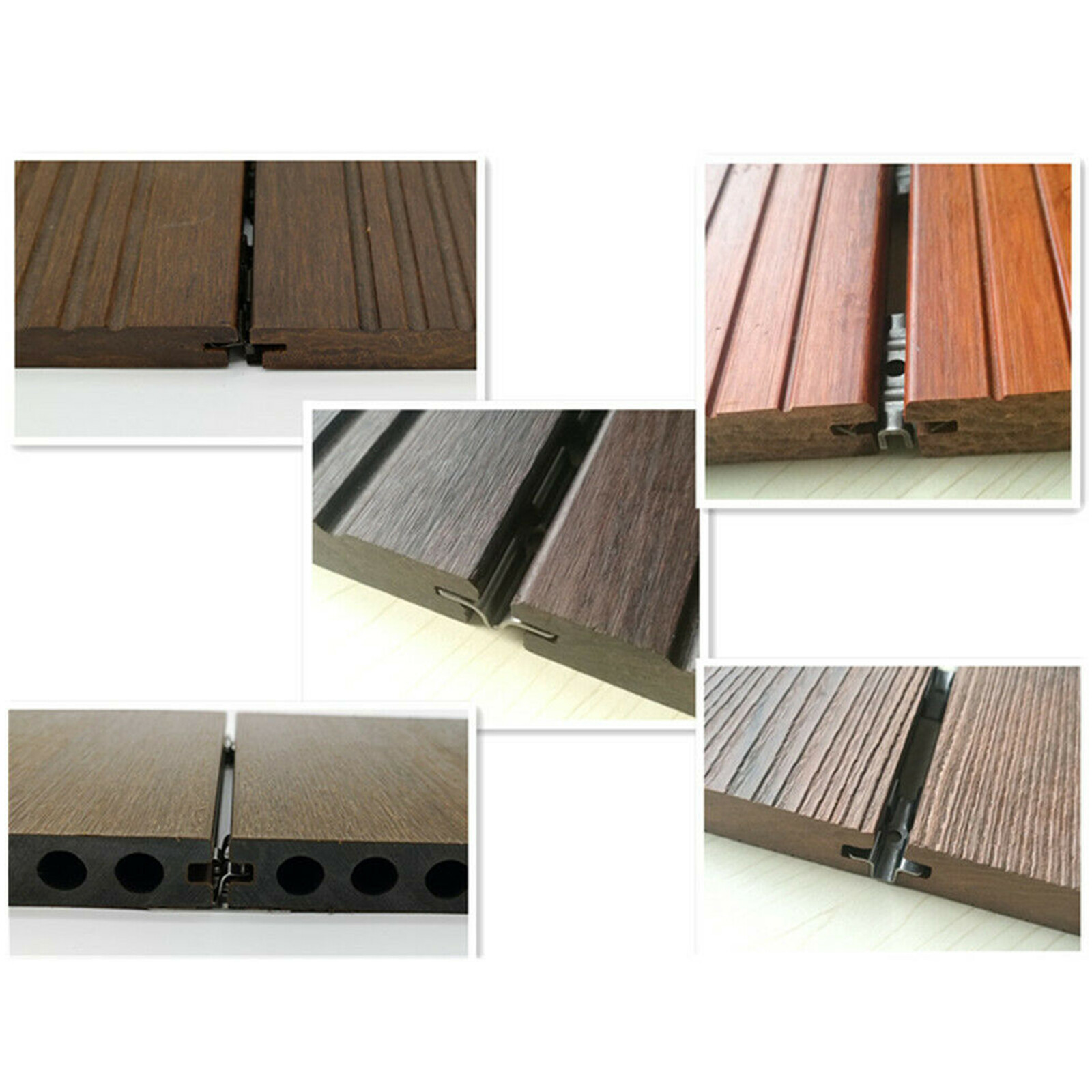 8/9/10mm Composite Hidden Decking Fasteners Fixing Board Clip Stainless Steel Uk eBay