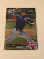Jose Albertos 2017 1st Bowman Chrome Prospects #BCP216