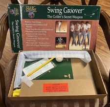 VINTAGE GOLF SWING GROOVER TRAINING PRACTICE SYSTEM~ CLUB CHAMP~ NEW ~9202