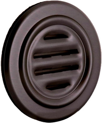 834DU Duranodic Bronze Aluminum 5-5/16'' No-Draft Speak-Thru