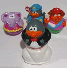 Vintage PLAYSKOOL WEEBLES WOBBLE Lot 4