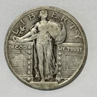 No Date Standing Liberty Quarter 90% Silver Coin