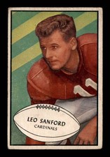 1953 Bowman #39 Leo Sanford SP RC VG/VGEX X3613336