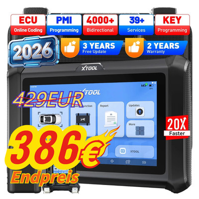 XTOOL D7W KFZ OBD2 Diagnosegerät Scanner Alle System ECU Codierung CAN FD/DOIP