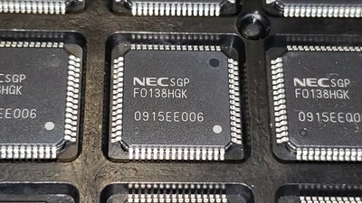 New NEC PN# UPD78F0138HGK-9ET MCU 8-bit 78K0 CISC 60KB Flash 3.3V 64-Pin TQFP