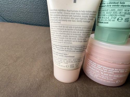 Lot of 2 Clinique Moisture Surge & 7 Day Scrub Cream Travel Trial Size - Picture 7 of 7