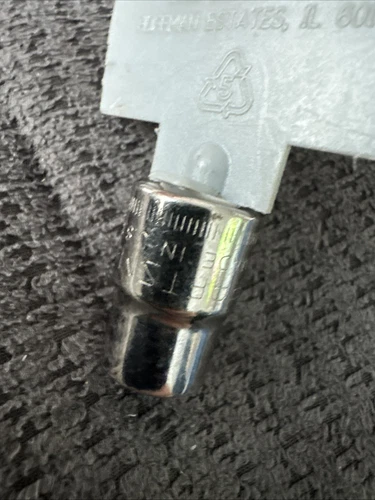 Sears Craftsman EE. UU. Nos 10 mm Zócalo Poco Profundo 12pt 3/8” Unidad 44302 Inv G - Imagen 6 de 7