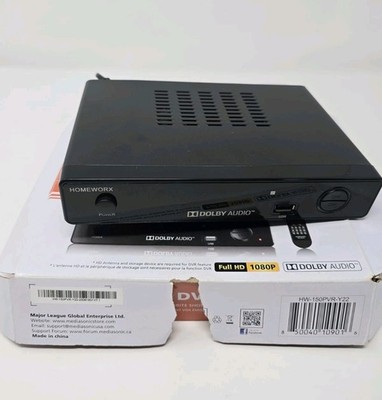 Mediasonic Homeworx Over the Air Digital Video Recorder DVR HW-150PVR converter 