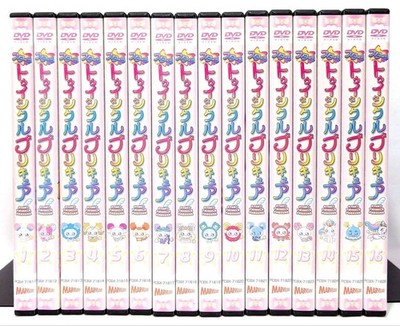 Star Twinkle Precure Complete DVD Set Vol 1 to 16 Rental Version Anime Japan
