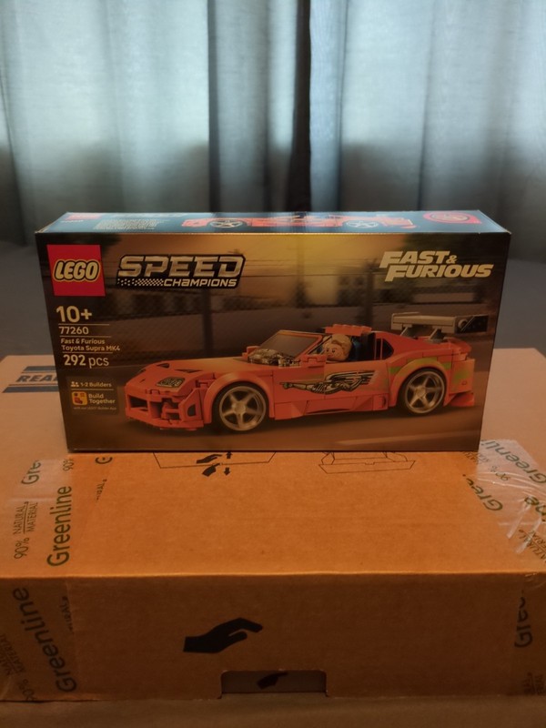LEGO Speed Champions 77260 The Fast and The Furious Toyota Supra MK4 New Sealed